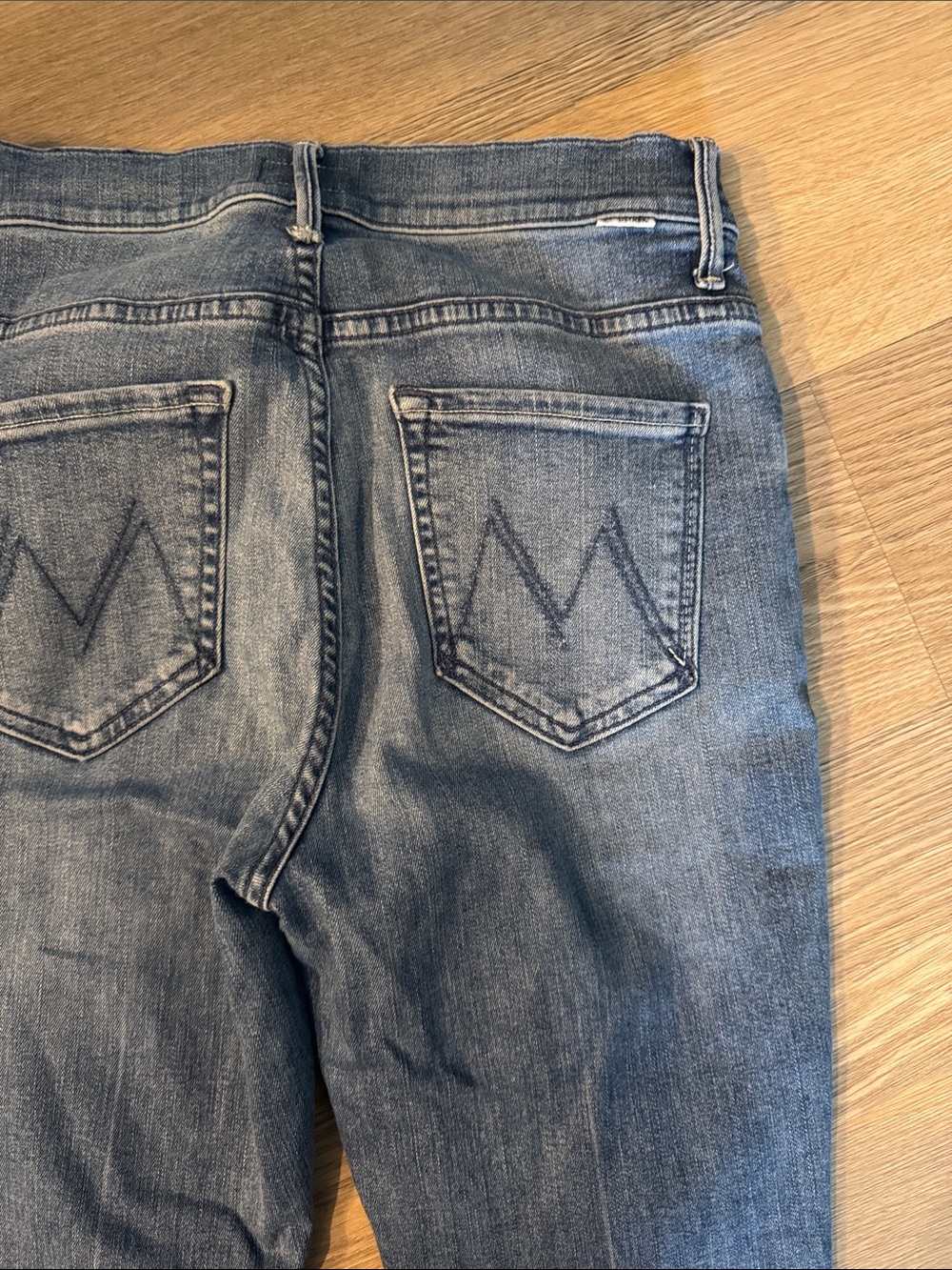 MOTHER High Waisted Weekender Skimp - Picture 3 of 5